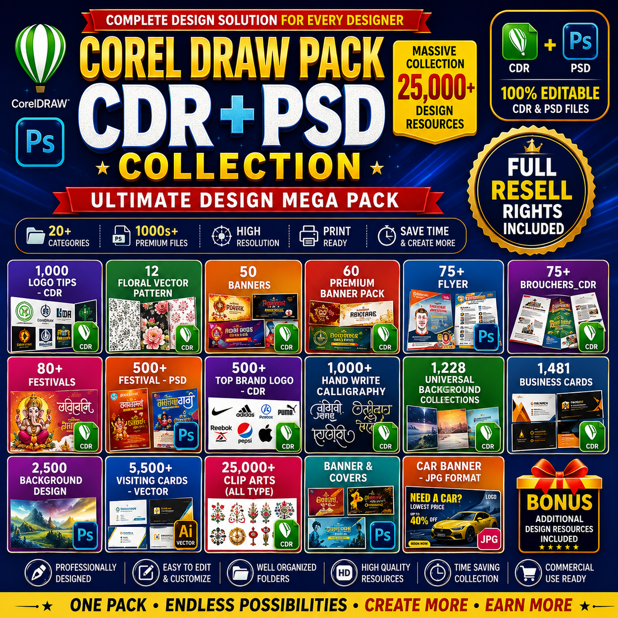Coral Draw Power Pack